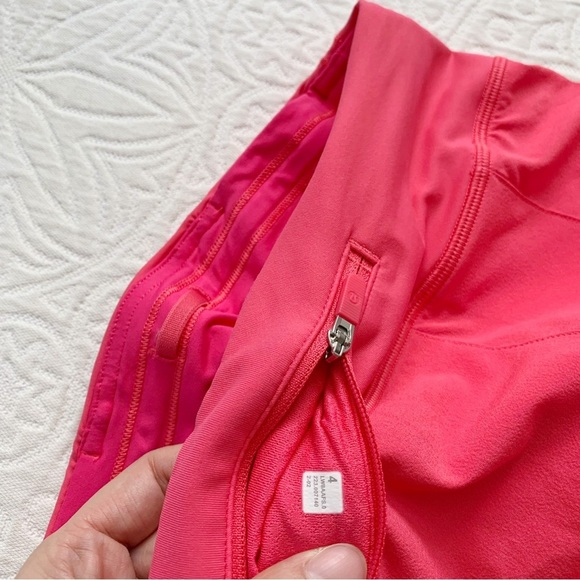 🔥 Lululemon Pace Rival Mid-Rise Skirt *Extra Long, Lip Gloss - Picture 7 of 7